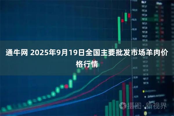 通牛网 2025年9月19日全国主要批发市场羊肉价格行情