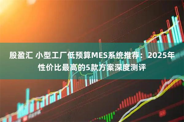 股盈汇 小型工厂低预算MES系统推荐：2025年性价比最高的5款方案深度测评